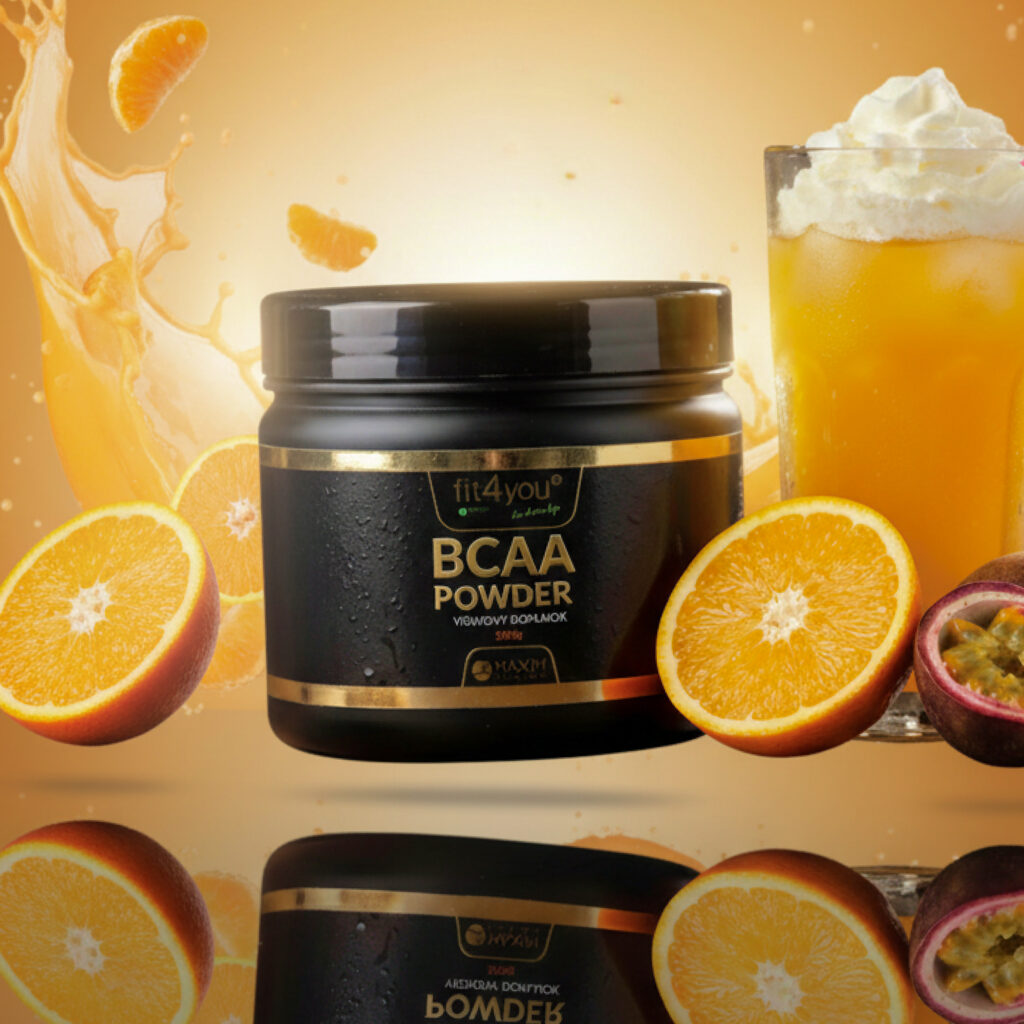 FIT4YOU - Bcaa powder. Doplněk stravy pro sportovce