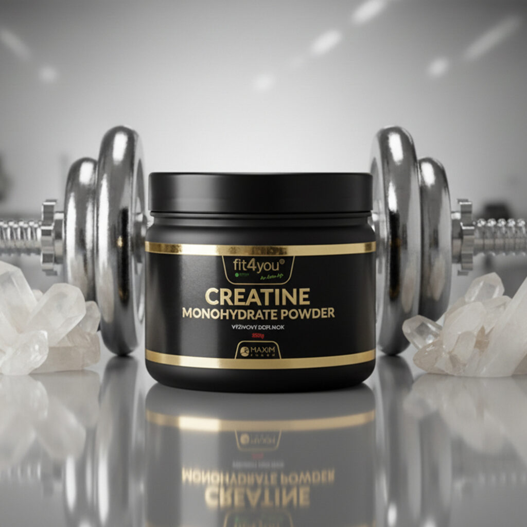 FIT4YOU - Creatine monohydratre powder - výživový doplnok