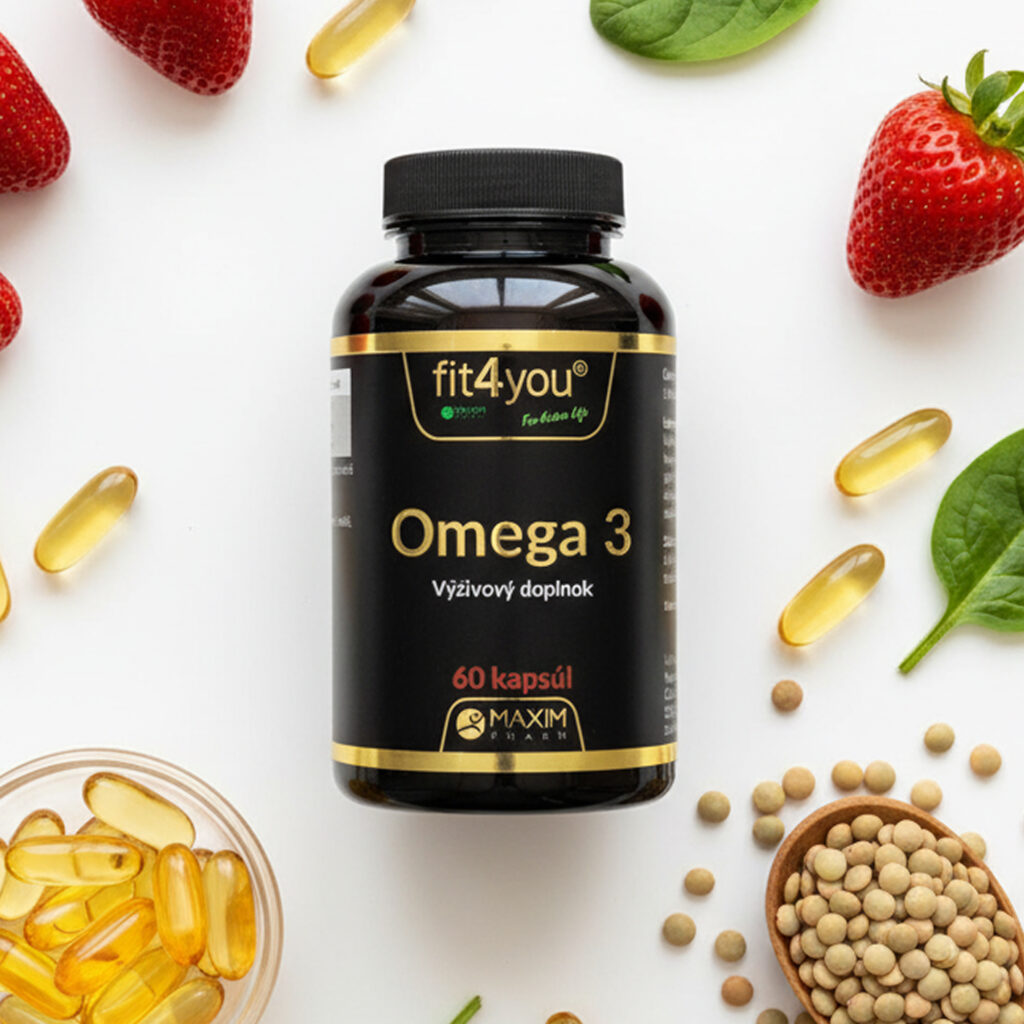 FIT4YOU - Omega 3 - doplněk stravy - 60 kapsul