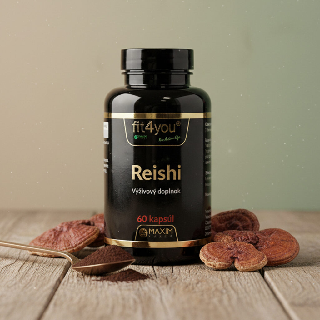 Fit4you Reishi - doplněk stravy - 60 kapsul